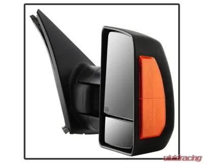 Xtune Right Passenger Side Power Heated Amber LED Signal Telescoping Mirror Toyota Tundra 2007-2014 - MIR-TTUN07S-PWH-R