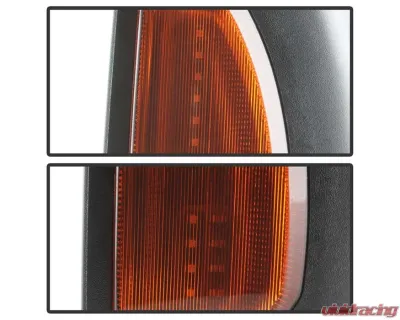Xtune Right Passenger Side Power Heated Amber LED Signal Telescoping Mirror Toyota Tundra 2007-2014 - MIR-TTUN07S-PWH-R
