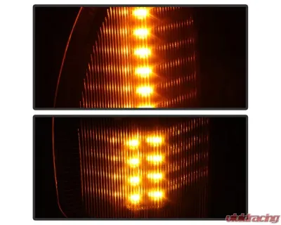 Xtune Right Passenger Side Power Heated Amber LED Signal Telescoping Mirror Toyota Tundra 2007-2014 - MIR-TTUN07S-PWH-R