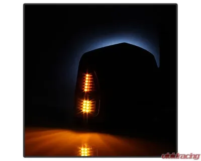 Xtune Power Heated Amber LED Signal Telescoping Mirror Set Toyota Tundra 2007-2014 - MIR-TTUN07S-PWH-SET