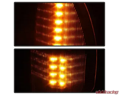 Xtune Power Heated Amber LED Signal Telescoping Mirror Set Toyota Tundra 2007-2014 - MIR-TTUN07S-PWH-SET