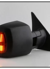 Xtune Power Heated Amber LED Signal Telescoping Mirror Set Toyota Tundra 2007-2014                                     - MIR-TTUN07S-PWH-SET - Image 9