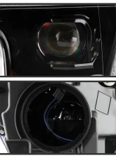 Xtune Black Projector LED Headlights with Amber DRL Sequential LED Signal Ford F150 2018-2020                                     - PRO-CH-FF15018S-FLED-AM-BK - Image 3