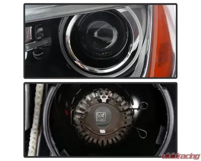 Xtune OE Left Driver Side LED DRL HID Non-AFS Projector Headlight Audi A6 2015-2016 - PRO-JH-AA315-HID-OE-L