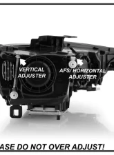 Xtune OE Left Driver Side LED DRL HID Non-AFS Projector Headlight Audi A6 2015-2016                                     - PRO-JH-AA315-HID-OE-L - Image 5