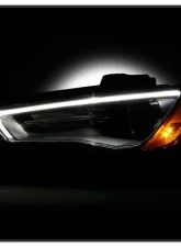 Xtune OE Left Driver Side LED DRL HID Non-AFS Projector Headlight Audi A6 2015-2016                                     - PRO-JH-AA315-HID-OE-L - Image 8