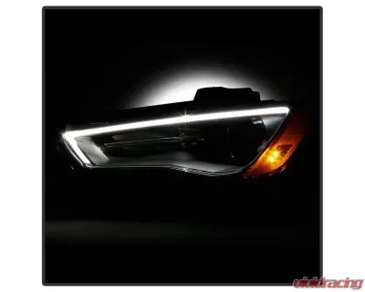 Xtune OE Left Driver Side LED DRL HID Non-AFS Projector Headlight Audi A6 2015-2016 - PRO-JH-AA315-HID-OE-L