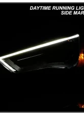 Xtune OE Left Driver Side LED DRL HID Non-AFS Projector Headlight Audi A6 2015-2016                                     - PRO-JH-AA315-HID-OE-L - Image 10