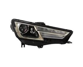 Xtune Black Right Passenger Side Xenon HID LED DRL OE Headlights Audi A4 | S4 2017-2019
