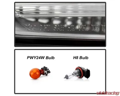 Xtune Black Right Passenger Side Xenon HID LED DRL OE Headlights Audi A4 | S4 2017-2019 - PRO-JH-AA418-HID-OE-R