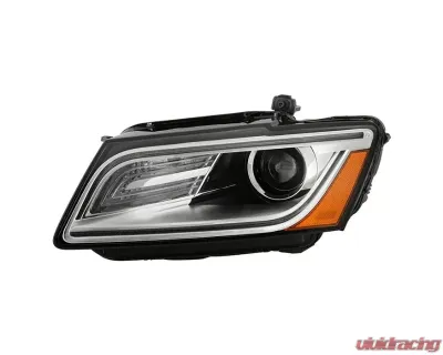 Xtune OE Left Driver Side Xenon HID Non-AFS DRL Projector Headlight Audi Q5 2013-2015 - PRO-JH-AQ513-HID-OE-L