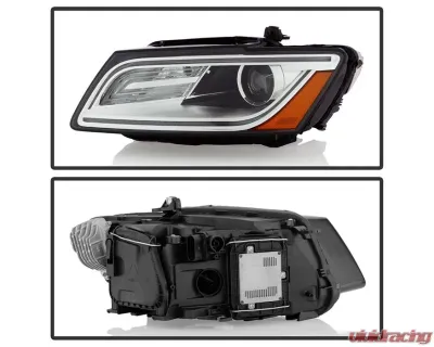 Xtune OE Left Driver Side Xenon HID Non-AFS DRL Projector Headlight Audi Q5 2013-2015 - PRO-JH-AQ513-HID-OE-L