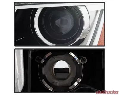 Xtune OE Left Driver Side Xenon HID Non-AFS DRL Projector Headlight Audi Q5 2013-2015 - PRO-JH-AQ513-HID-OE-L