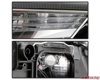 Xtune OE Left Driver Side Xenon HID Non-AFS DRL Projector Headlight Audi Q5 2013-2015 - PRO-JH-AQ513-HID-OE-L