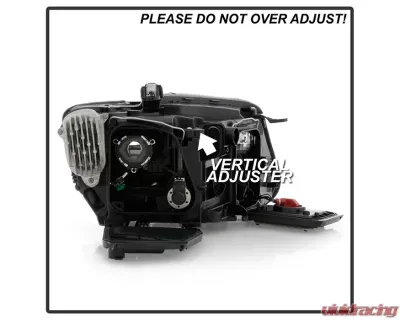 Xtune OE Left Driver Side Xenon HID Non-AFS DRL Projector Headlight Audi Q5 2013-2015 - PRO-JH-AQ513-HID-OE-L