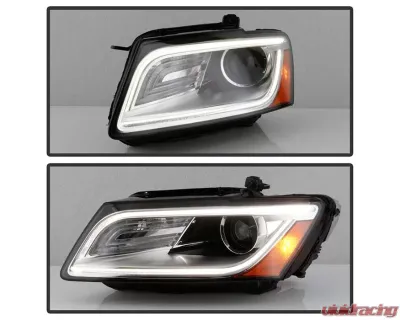 Xtune OE Left Driver Side Xenon HID Non-AFS DRL Projector Headlight Audi Q5 2013-2015 - PRO-JH-AQ513-HID-OE-L