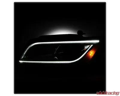 Xtune OE Left Driver Side Xenon HID Non-AFS DRL Projector Headlight Audi Q5 2013-2015 - PRO-JH-AQ513-HID-OE-L