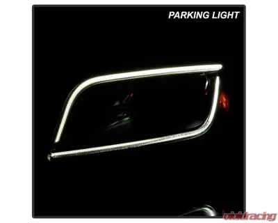 Xtune OE Left Driver Side Xenon HID Non-AFS DRL Projector Headlight Audi Q5 2013-2015 - PRO-JH-AQ513-HID-OE-L