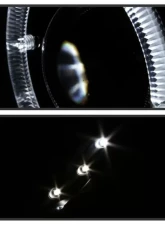 Xtune Black Halo Projector Headlights Acura RSX 2002-2004                                     - PRO-JH-ARSX02-HL-BK - Image 10