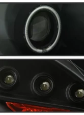 Xtune Black CCFL Halo Projector Headlights Acura RSX 2005-2006                                     - PRO-JH-ARSX05-HL-BK - Image 3