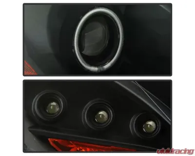 Xtune Black CCFL Halo Projector Headlights Acura RSX 2005-2006 - PRO-JH-ARSX05-HL-BK