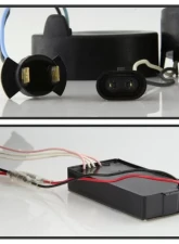 Xtune Black CCFL Halo Projector Headlights Acura RSX 2005-2006                                     - PRO-JH-ARSX05-HL-BK - Image 4