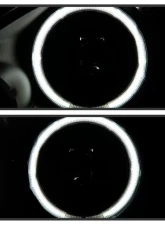 Xtune Black CCFL Halo Projector Headlights Acura RSX 2005-2006                                     - PRO-JH-ARSX05-HL-BK - Image 7