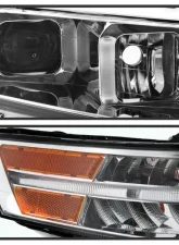 Xtune Chrome Xenon HID Models Light Tube DRL Projector Headlights Acura TL 2004-2008                                     - PRO-JH-ATL04-DRL-C - Image 3