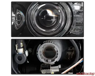 Xtune OE Left Driver Side HID w/ AFS Projector Headlights BMW E61 5 Series 2008-2010 - PRO-JH-BM6108-AFS-OE-L