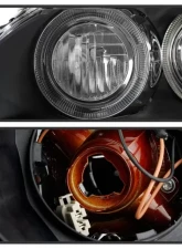 Xtune OE Left Driver Side HID w/ AFS Projector Headlights BMW E61 5 Series 2008-2010                                     - PRO-JH-BM6108-AFS-OE-L - Image 4