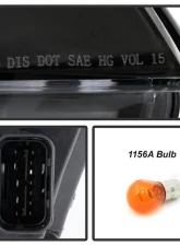 Xtune OE Right Passenger Side HID w/ AFS Projector Headlights BMW E61 5 Series 2008-2010                                     - PRO-JH-BM6108-AFS-OE-R - Image 6