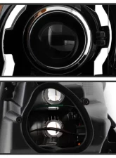 Xtune Black LED Switch Back Projector Headlights Cadillac CTS 2008-2014                                     - PRO-JH-CACTS08-LED-BK - Image 3