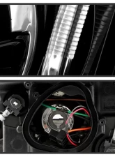 Xtune Black LED Switch Back Projector Headlights Cadillac CTS 2008-2014                                     - PRO-JH-CACTS08-LED-BK - Image 4