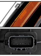 Xtune Black LED Switch Back Projector Headlights Cadillac CTS 2008-2014                                     - PRO-JH-CACTS08-LED-BK - Image 5