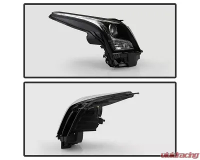 Xtune OEM Right Passenger Side Halogen Projector Headlights Cadillac ATS 2013-2018 - PRO-JH-CATS14-OE-R