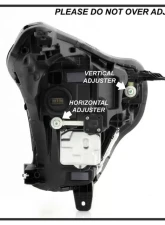 Xtune OE Left Driver Side Full LED Projector Headlight Cadillac XT5 2017-2019                                     - PRO-JH-CAXT517-LED-OE-L - Image 5