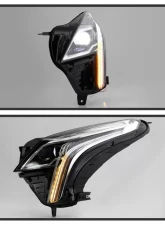 Xtune OE Left Driver Side Full LED Projector Headlight Cadillac XT5 2017-2019                                     - PRO-JH-CAXT517-LED-OE-L - Image 9
