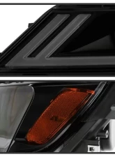 Xtune Black Smoked LED DRL Light Bar Projector Headlights Chevrolet Impala 2014-2019                                     - PRO-JH-CIM15-LB-BSM - Image 4