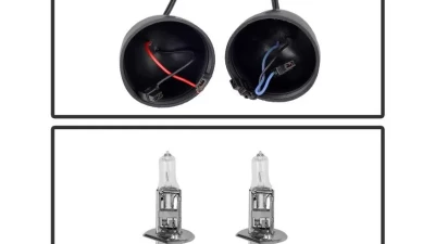 Xtune Black Smoked Halo Projector w/ LED Headlights Chevrolet Avalanche | Suburban | Tahoe 2007-2014                                     - PRO-JH-CSUB07-LED-BSM - Image 7