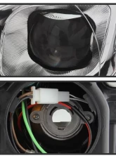 Xtune Chrome DRL Light Bar Projector Headlights Halogen Models Only Dodge Dart 2013-2016                                     - PRO-JH-DDART13-LB-C - Image 3