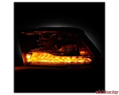 Xtune OE Chrome Left Driver Side OEM Style Projector Headlights Ram 1500 | 2500 | 3500 2016-2019 - PRO-JH-DR16-OE-L