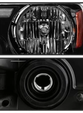 Xtune Black Switch Back LED Signal w/ DRL Crystal Headlights Ford F150 2004-2008                                     - PRO-JH-FF15004-LED-SB-BK - Image 3