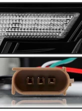 Xtune Black Switch Back LED Signal w/ DRL Crystal Headlights Ford F150 2004-2008                                     - PRO-JH-FF15004-LED-SB-BK - Image 4