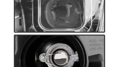 Xtune Chrome DRL LED Light Bar Projector Headlights Ford F150 2018-2020                                     - PRO-JH-FF15018-LB-C - Image 3