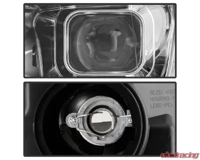 Xtune Chrome DRL LED Light Bar Projector Headlights Ford F150 2018-2020 - PRO-JH-FF15018-LB-C