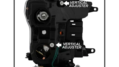 Xtune Chrome DRL LED Light Bar Projector Headlights Ford F150 2018-2020                                     - PRO-JH-FF15018-LB-C - Image 5