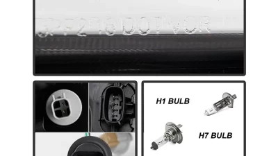 Xtune Chrome DRL LED Light Bar Projector Headlights Ford F150 2018-2020                                     - PRO-JH-FF15018-LB-C - Image 6