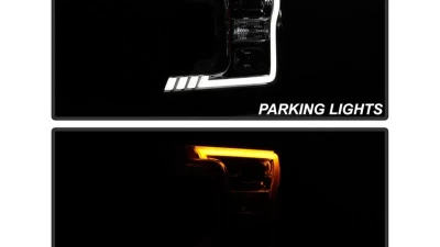 Xtune Chrome DRL LED Light Bar Projector Headlights Ford F150 2018-2020                                     - PRO-JH-FF15018-LB-C - Image 10