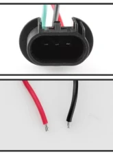 Xtune Black Light Tube DRL Projector Headlights Ford F250 | F350 | F450 Super Duty 2011-2016                                     - PRO-JH-FF25011-LBBRL-BK - Image 4