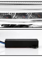 Xtune Chrome Full LED Headlights with LED Light Bar Ford Focus 2015-2018                                     - PRO-JH-FFOC15-FLED-C - Image 6